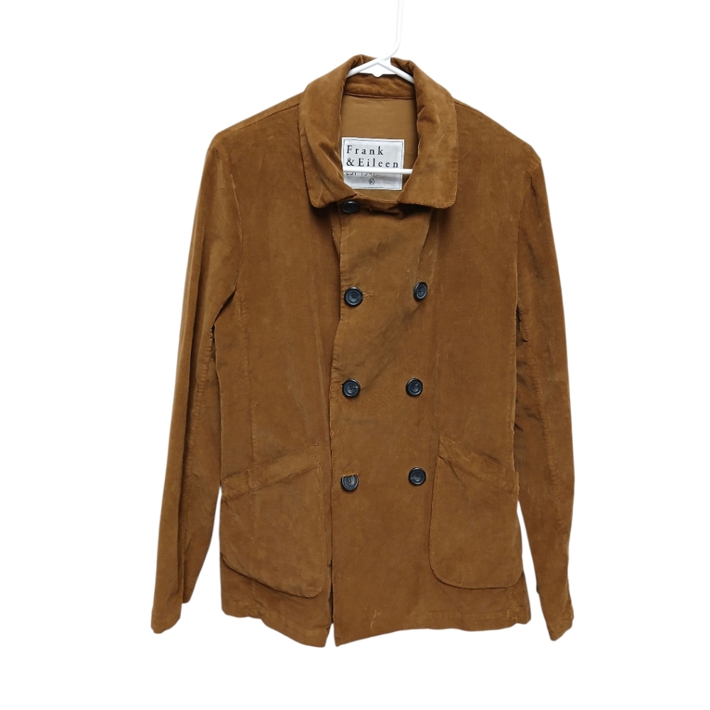 Frank & Eileen Corduroy Belfast Jacket In M - Picture 2 of 11
